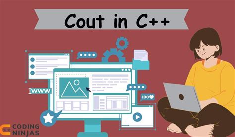 cout in C++ .